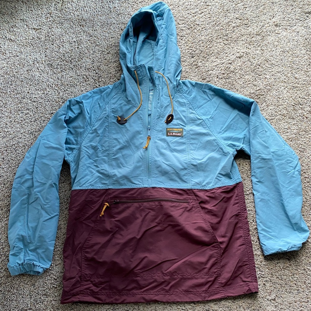 LL Bean Waterproof Anorak